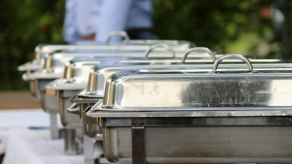 Buffet bei einer Veranstaltung