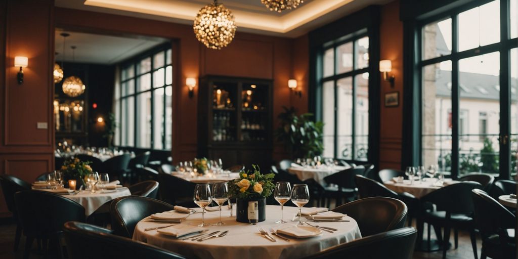 Gourmet-Restaurant in Berlin mit eleganter Einrichtung